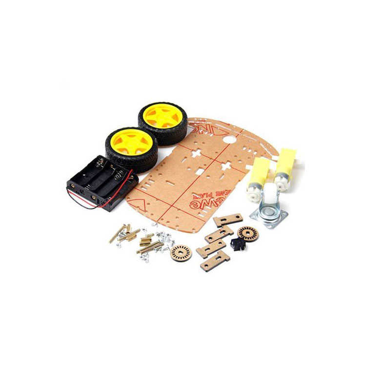 2WD Robot Araba Kiti-2WD Smart Robot Car Full Kit