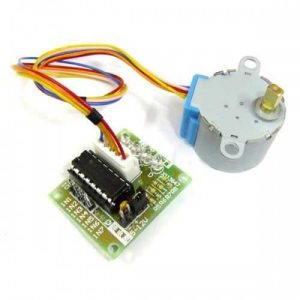 28 BYJ-48 Redüktörlü Step Motor ve ULN2003A Step Motor Sürücü Kartı